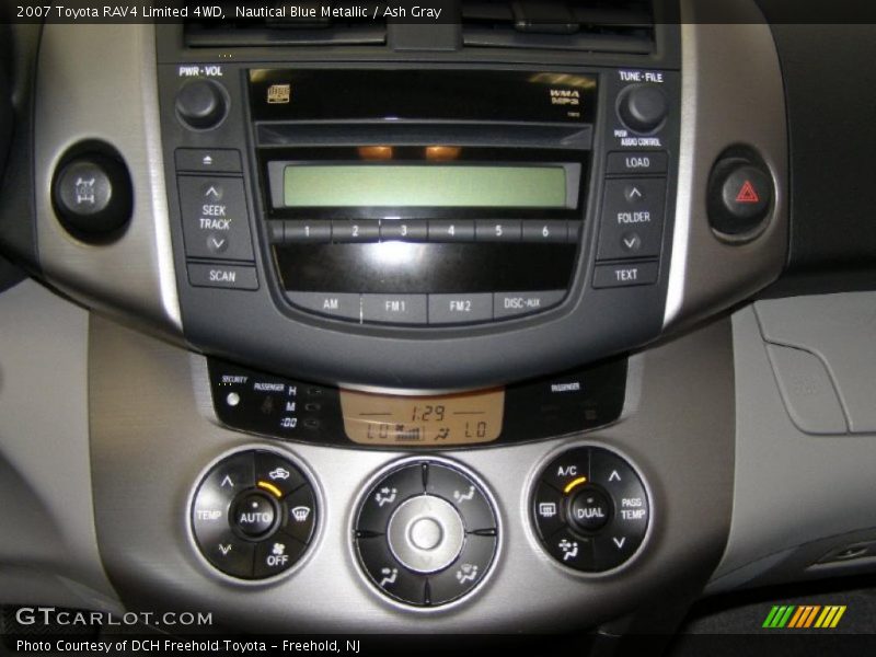 Nautical Blue Metallic / Ash Gray 2007 Toyota RAV4 Limited 4WD