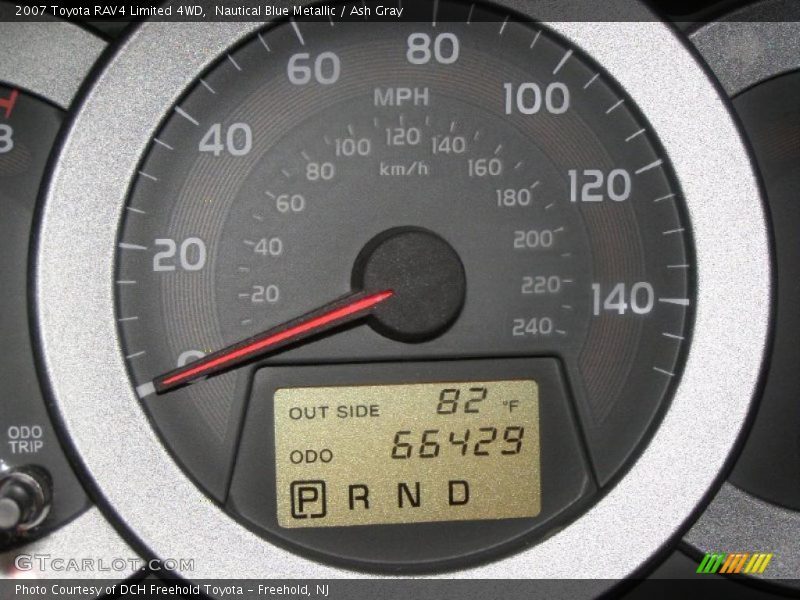 Nautical Blue Metallic / Ash Gray 2007 Toyota RAV4 Limited 4WD