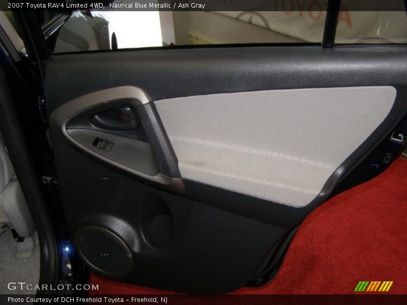 Nautical Blue Metallic / Ash Gray 2007 Toyota RAV4 Limited 4WD