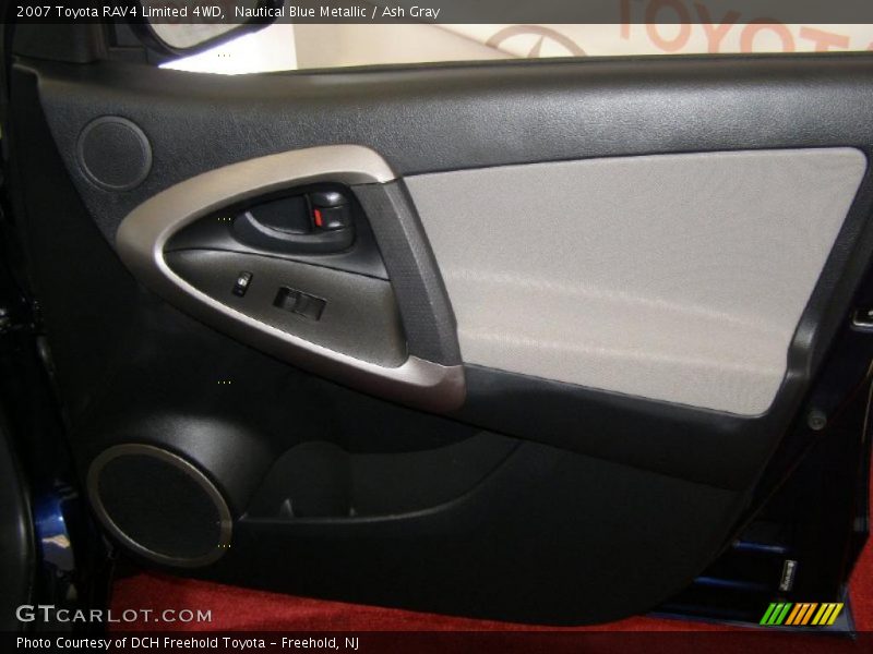 Nautical Blue Metallic / Ash Gray 2007 Toyota RAV4 Limited 4WD