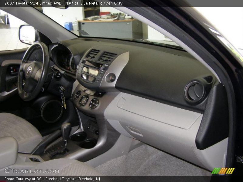 Nautical Blue Metallic / Ash Gray 2007 Toyota RAV4 Limited 4WD