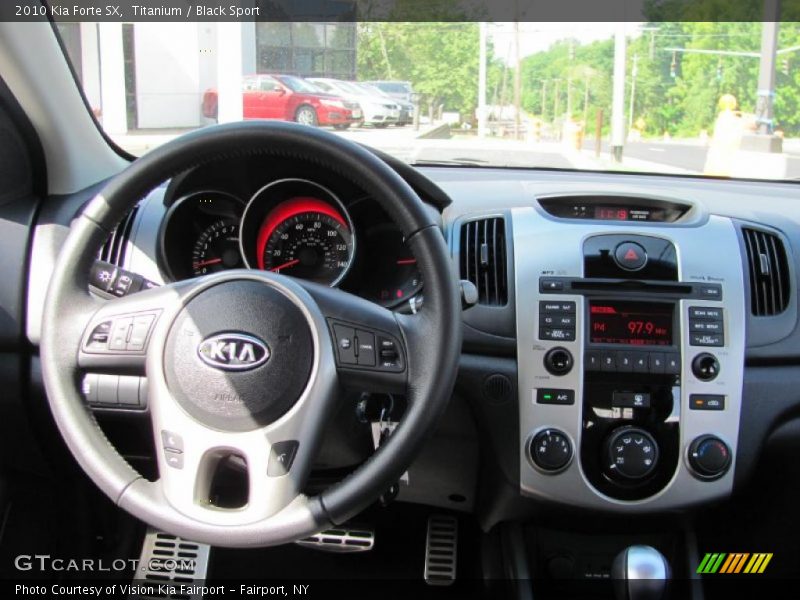 Titanium / Black Sport 2010 Kia Forte SX