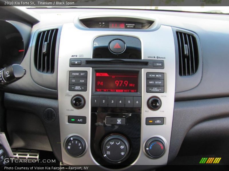 Titanium / Black Sport 2010 Kia Forte SX