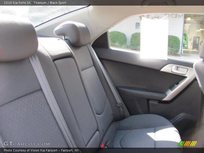 Titanium / Black Sport 2010 Kia Forte SX