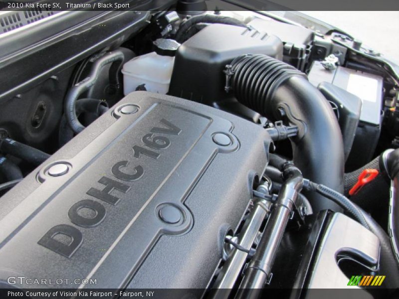 Titanium / Black Sport 2010 Kia Forte SX