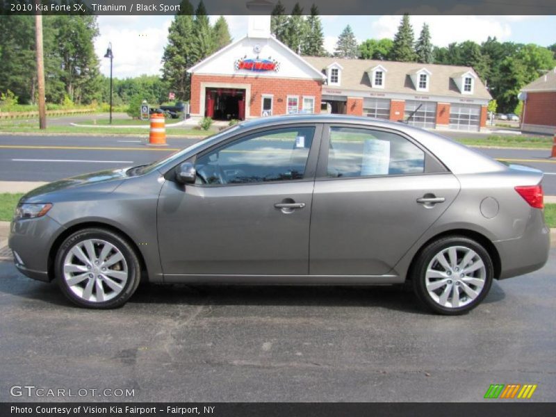 Titanium / Black Sport 2010 Kia Forte SX