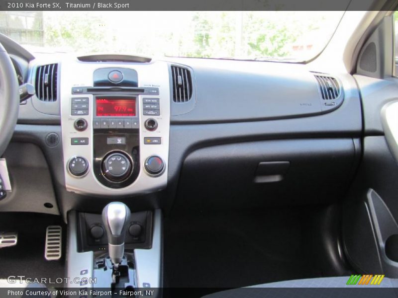 Titanium / Black Sport 2010 Kia Forte SX