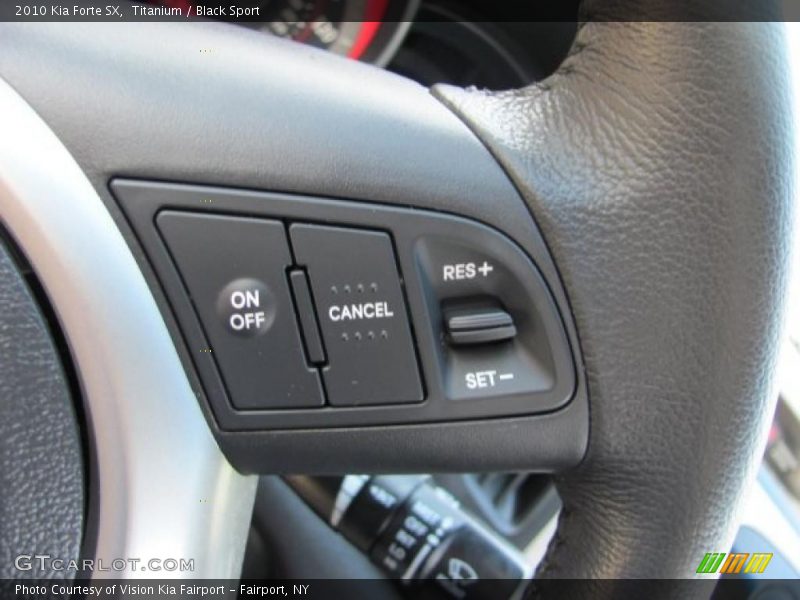 Titanium / Black Sport 2010 Kia Forte SX