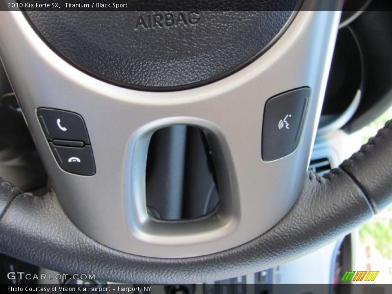 Titanium / Black Sport 2010 Kia Forte SX
