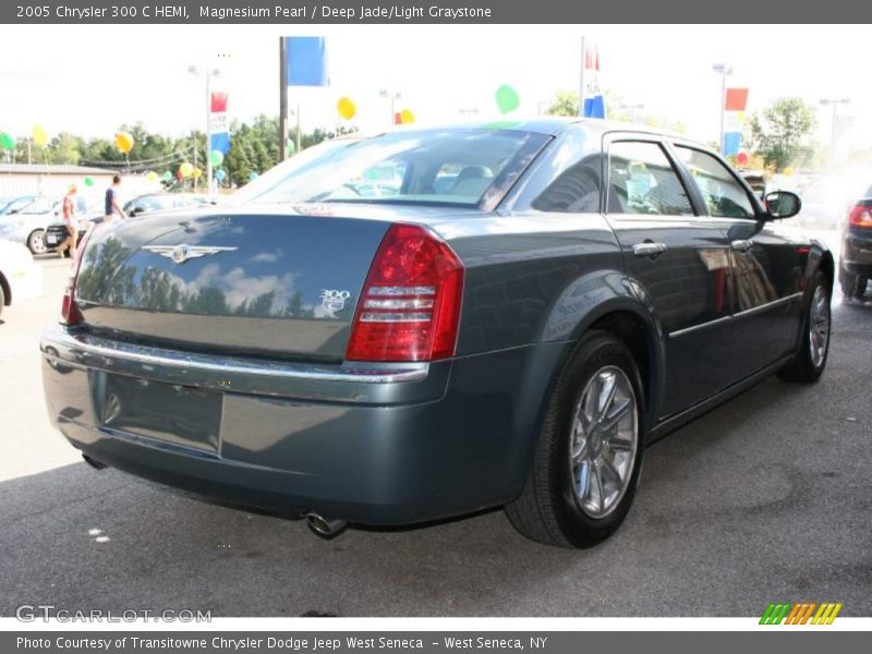 Magnesium Pearl / Deep Jade/Light Graystone 2005 Chrysler 300 C HEMI