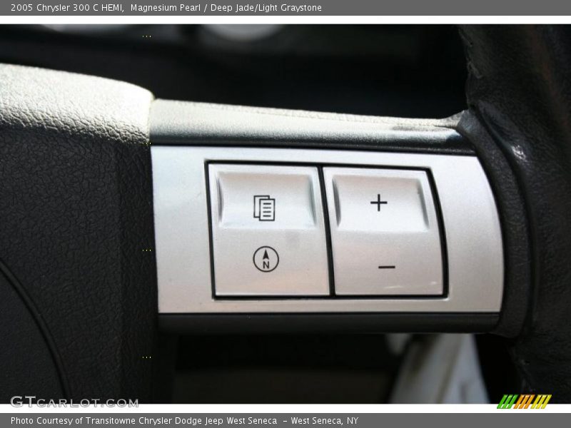Magnesium Pearl / Deep Jade/Light Graystone 2005 Chrysler 300 C HEMI