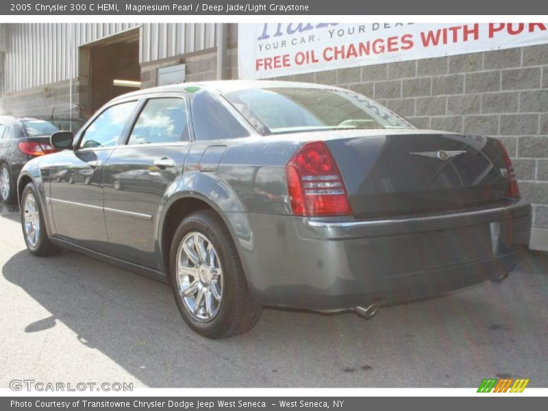 Magnesium Pearl / Deep Jade/Light Graystone 2005 Chrysler 300 C HEMI