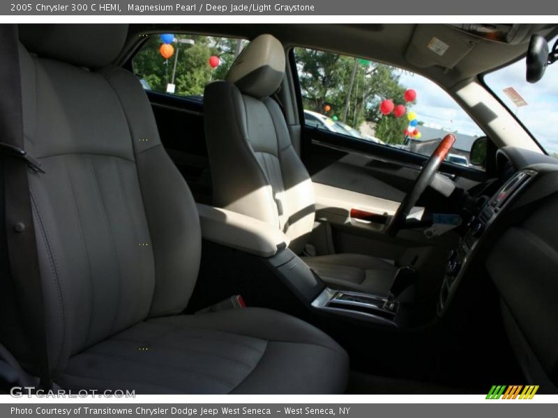 Magnesium Pearl / Deep Jade/Light Graystone 2005 Chrysler 300 C HEMI