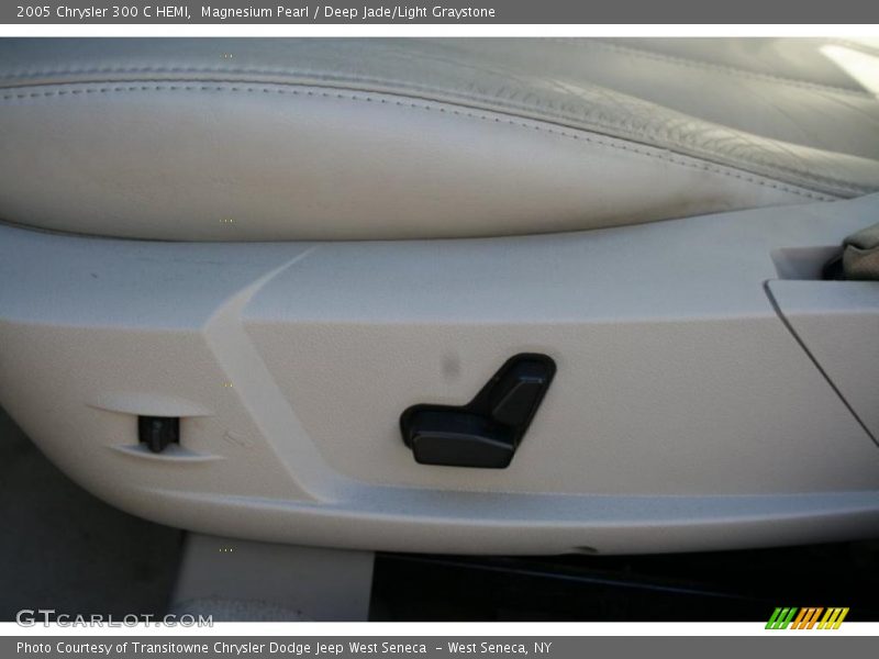 Magnesium Pearl / Deep Jade/Light Graystone 2005 Chrysler 300 C HEMI