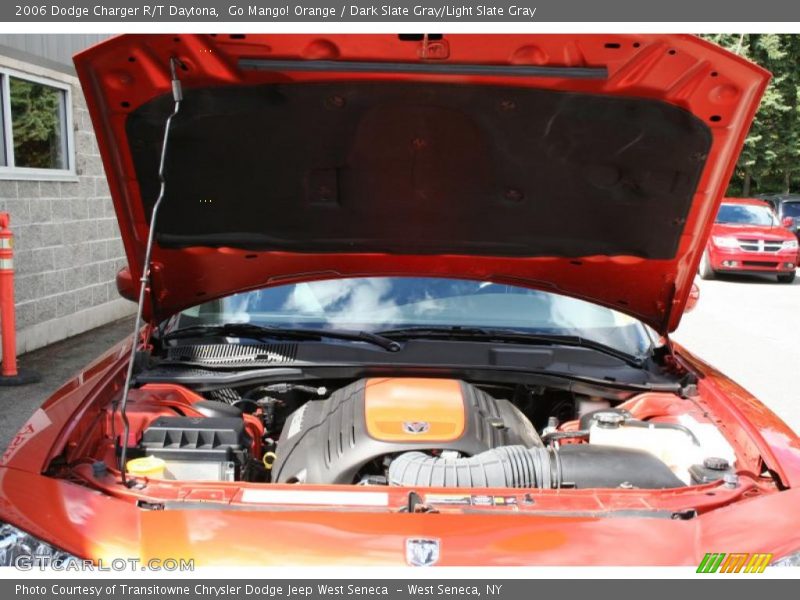 Go Mango! Orange / Dark Slate Gray/Light Slate Gray 2006 Dodge Charger R/T Daytona