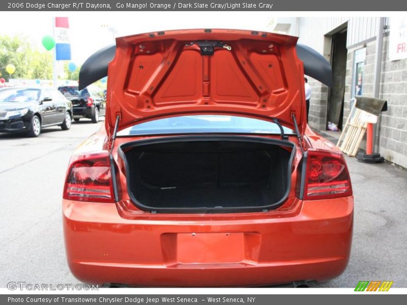 Go Mango! Orange / Dark Slate Gray/Light Slate Gray 2006 Dodge Charger R/T Daytona