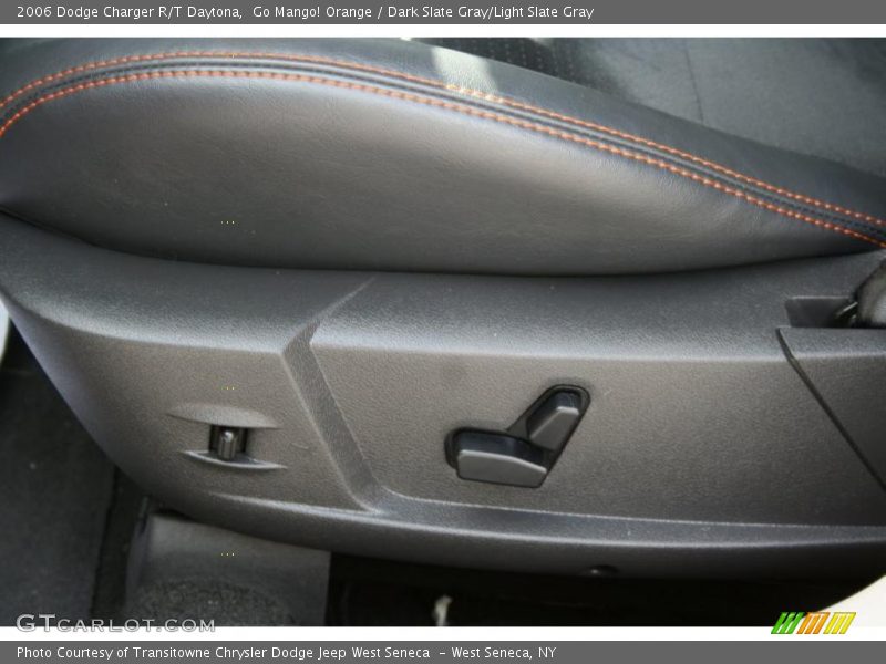 Go Mango! Orange / Dark Slate Gray/Light Slate Gray 2006 Dodge Charger R/T Daytona
