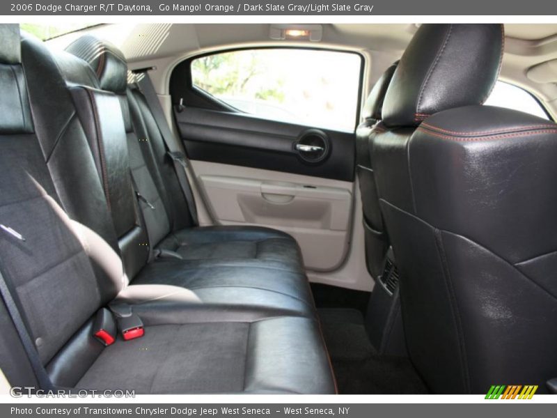 Go Mango! Orange / Dark Slate Gray/Light Slate Gray 2006 Dodge Charger R/T Daytona