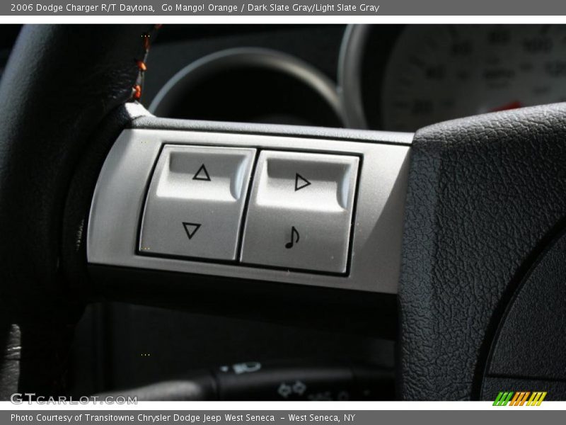 Go Mango! Orange / Dark Slate Gray/Light Slate Gray 2006 Dodge Charger R/T Daytona