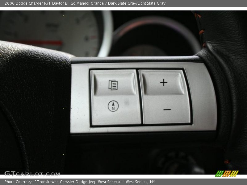 Go Mango! Orange / Dark Slate Gray/Light Slate Gray 2006 Dodge Charger R/T Daytona