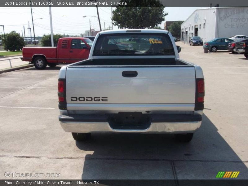 Bright Silver Metallic / Agate 2001 Dodge Ram 1500 SLT Club Cab