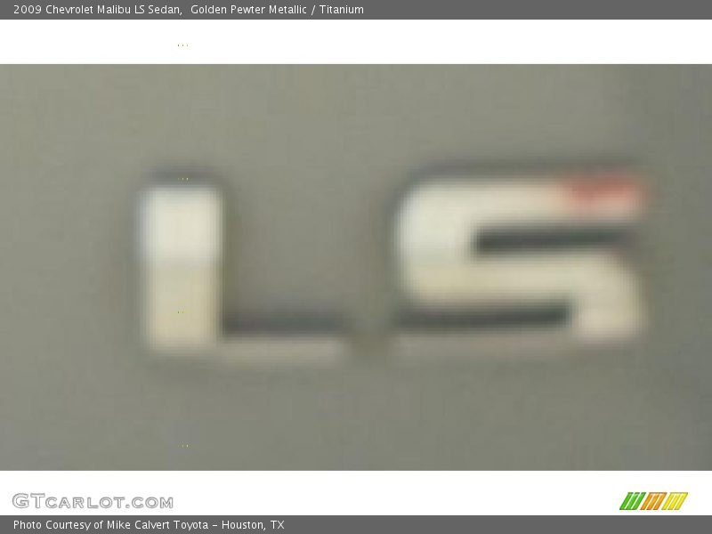 Golden Pewter Metallic / Titanium 2009 Chevrolet Malibu LS Sedan
