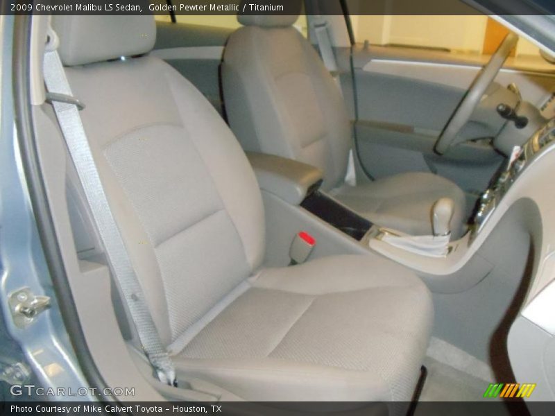 Golden Pewter Metallic / Titanium 2009 Chevrolet Malibu LS Sedan