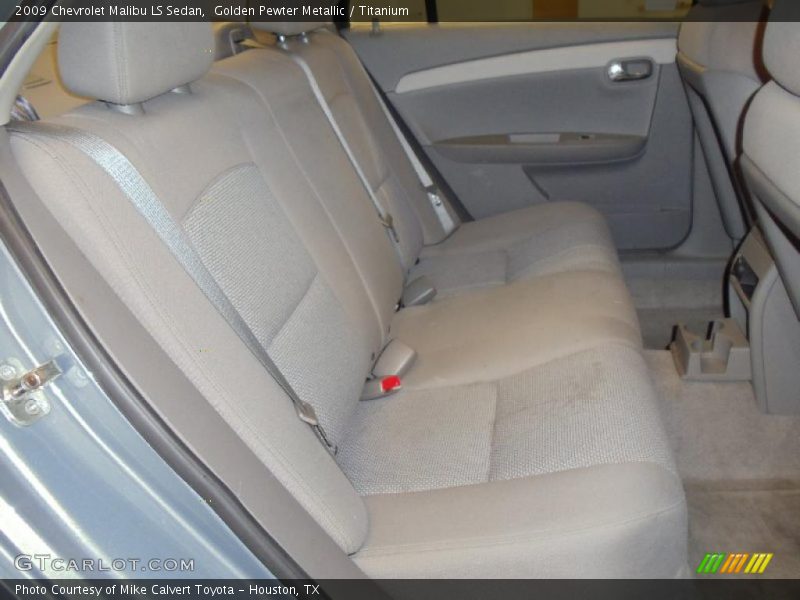 Golden Pewter Metallic / Titanium 2009 Chevrolet Malibu LS Sedan