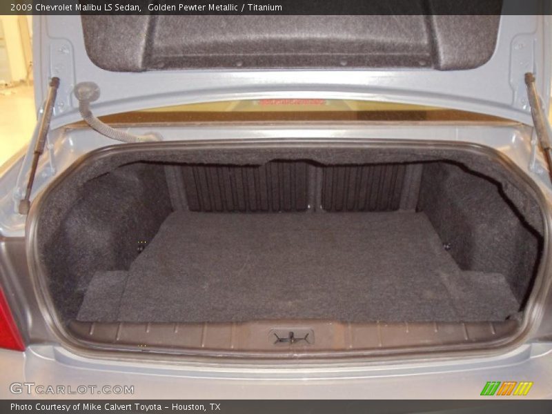 Golden Pewter Metallic / Titanium 2009 Chevrolet Malibu LS Sedan