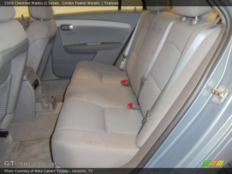 Golden Pewter Metallic / Titanium 2009 Chevrolet Malibu LS Sedan