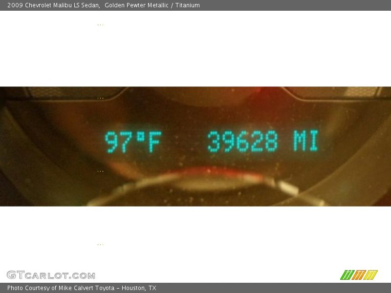 Golden Pewter Metallic / Titanium 2009 Chevrolet Malibu LS Sedan