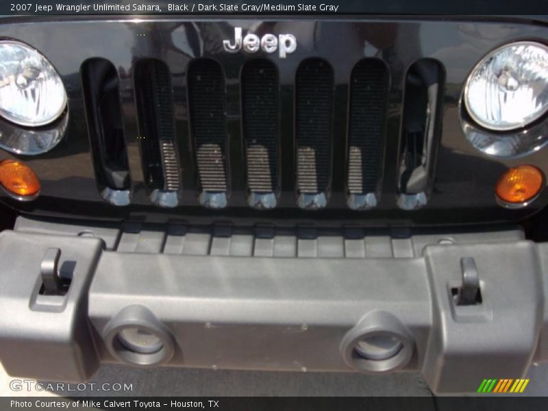 Black / Dark Slate Gray/Medium Slate Gray 2007 Jeep Wrangler Unlimited Sahara