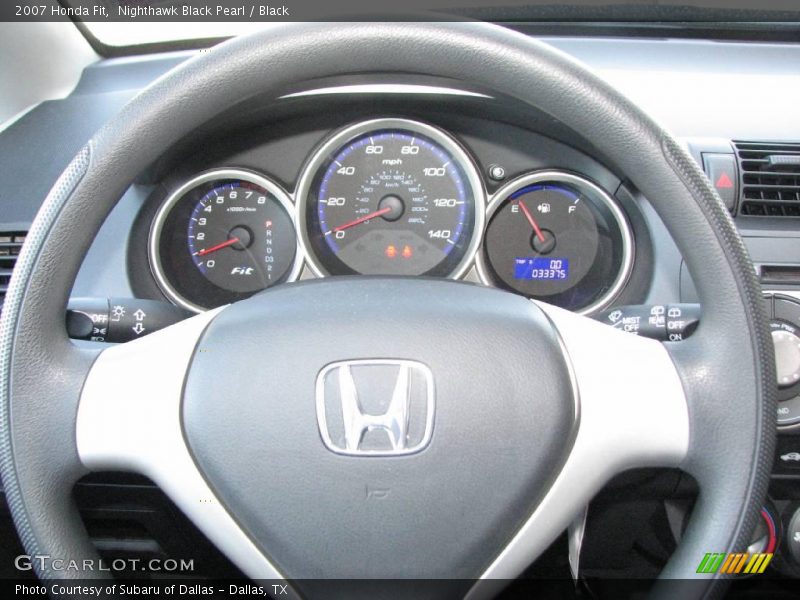 Nighthawk Black Pearl / Black 2007 Honda Fit