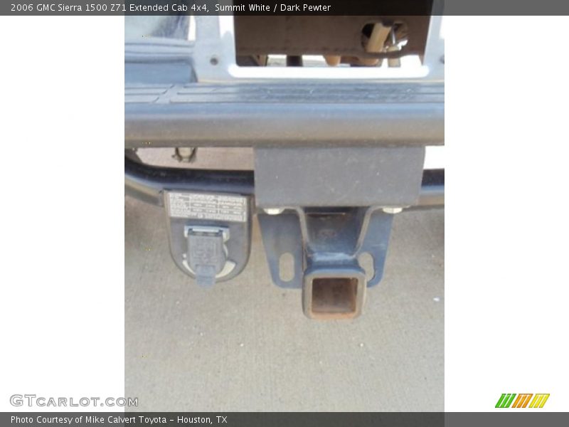 Summit White / Dark Pewter 2006 GMC Sierra 1500 Z71 Extended Cab 4x4