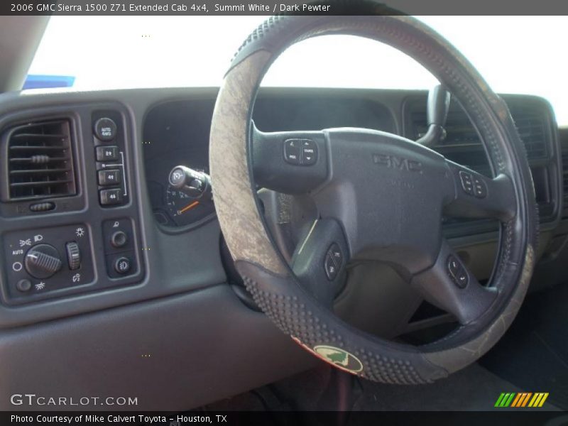 Summit White / Dark Pewter 2006 GMC Sierra 1500 Z71 Extended Cab 4x4