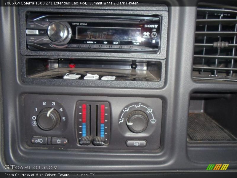 Summit White / Dark Pewter 2006 GMC Sierra 1500 Z71 Extended Cab 4x4