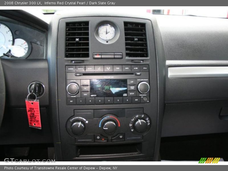 Inferno Red Crystal Pearl / Dark Slate Gray 2008 Chrysler 300 LX