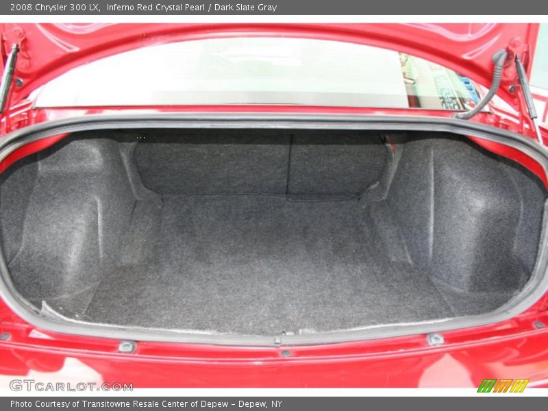 Inferno Red Crystal Pearl / Dark Slate Gray 2008 Chrysler 300 LX