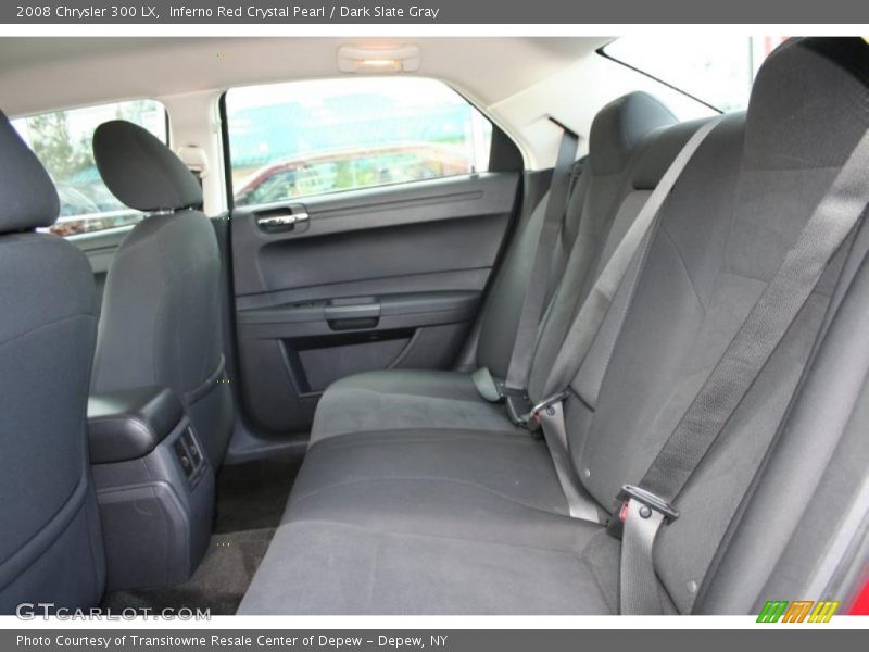 Inferno Red Crystal Pearl / Dark Slate Gray 2008 Chrysler 300 LX
