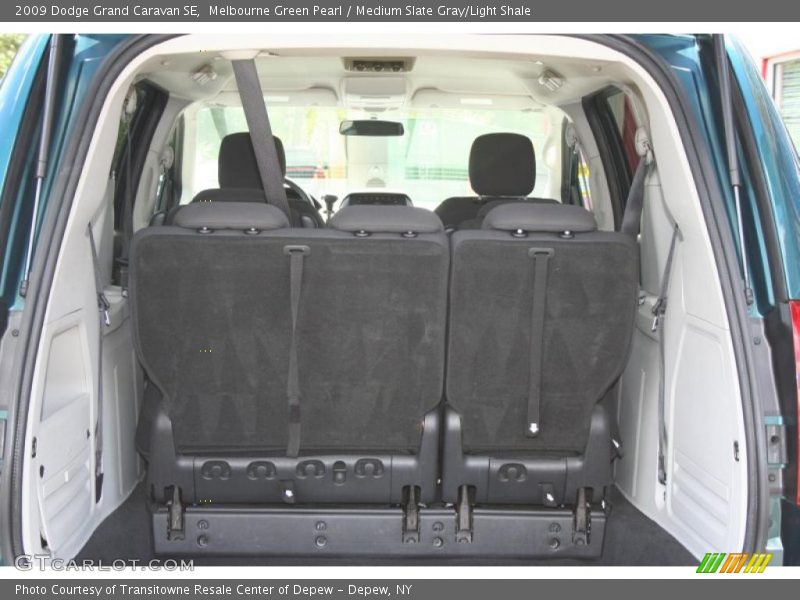 Melbourne Green Pearl / Medium Slate Gray/Light Shale 2009 Dodge Grand Caravan SE