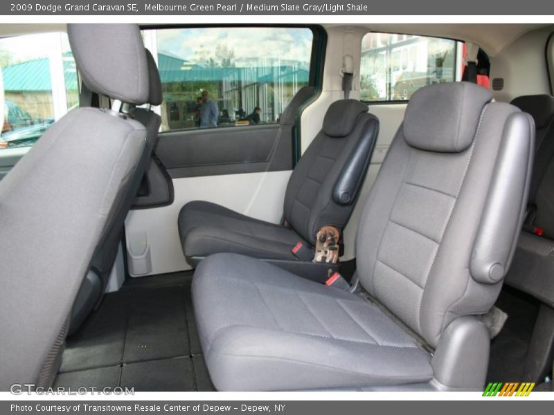 Melbourne Green Pearl / Medium Slate Gray/Light Shale 2009 Dodge Grand Caravan SE