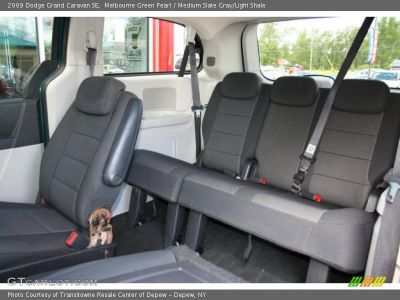 Melbourne Green Pearl / Medium Slate Gray/Light Shale 2009 Dodge Grand Caravan SE