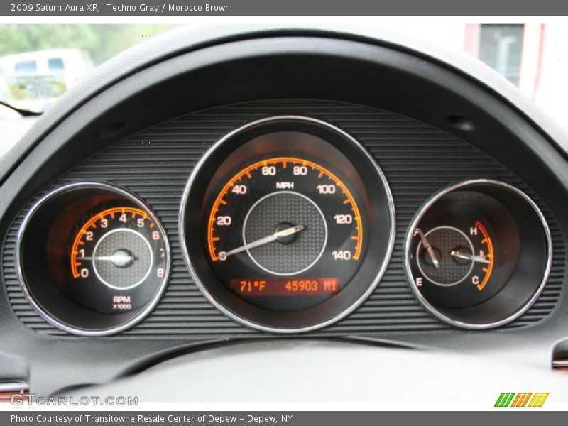 Techno Gray / Morocco Brown 2009 Saturn Aura XR