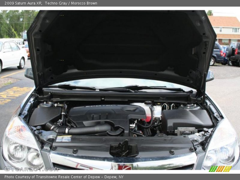 Techno Gray / Morocco Brown 2009 Saturn Aura XR