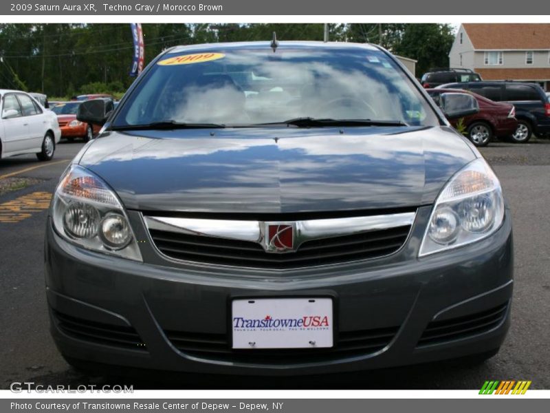 Techno Gray / Morocco Brown 2009 Saturn Aura XR