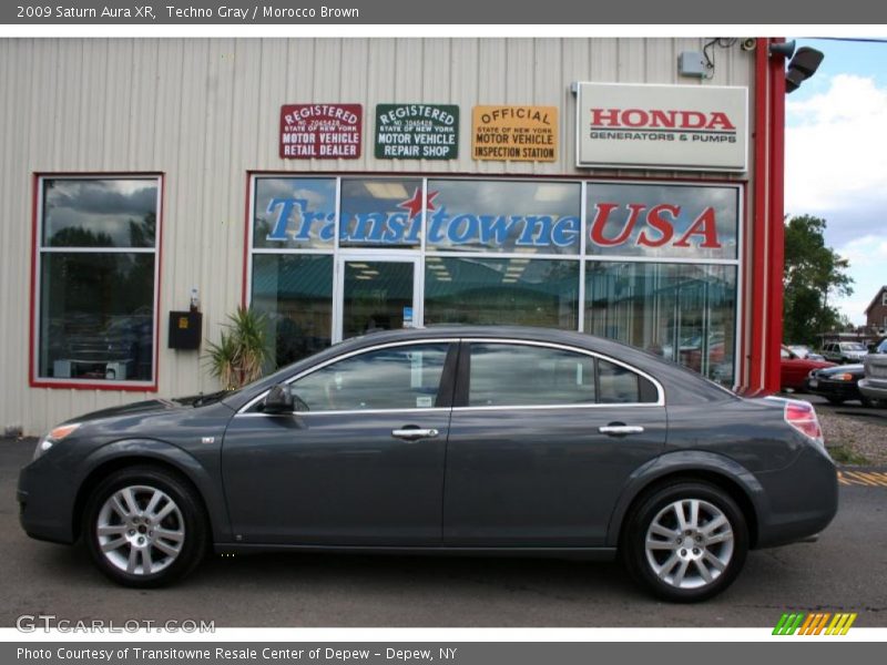 Techno Gray / Morocco Brown 2009 Saturn Aura XR