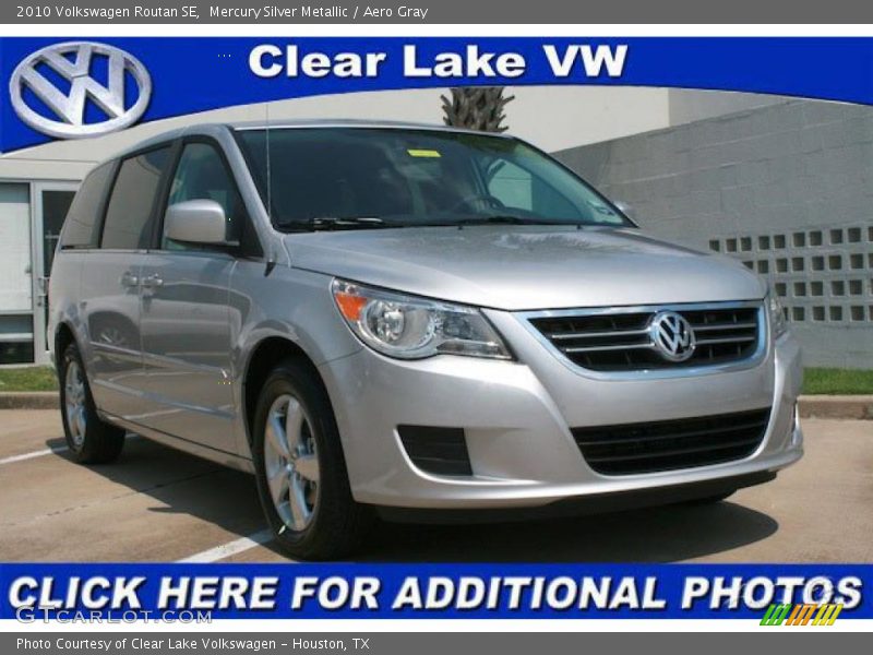 Mercury Silver Metallic / Aero Gray 2010 Volkswagen Routan SE