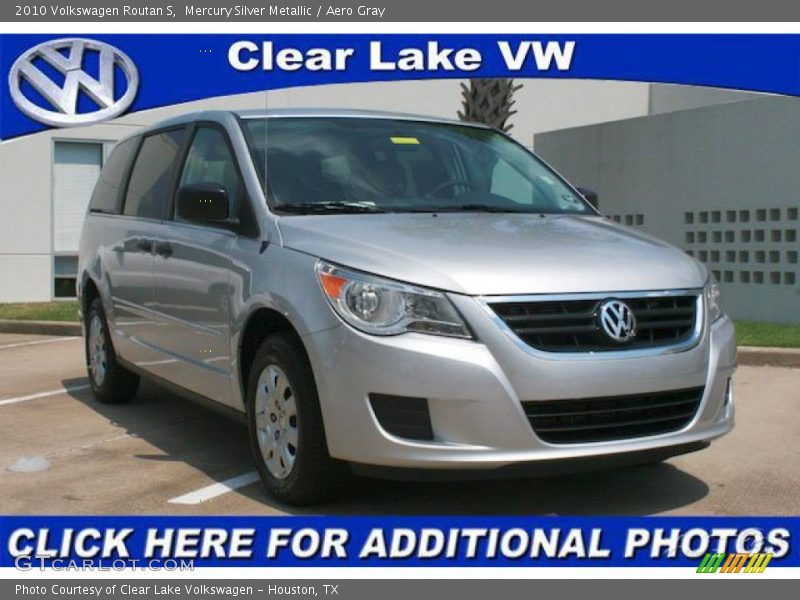 Mercury Silver Metallic / Aero Gray 2010 Volkswagen Routan S