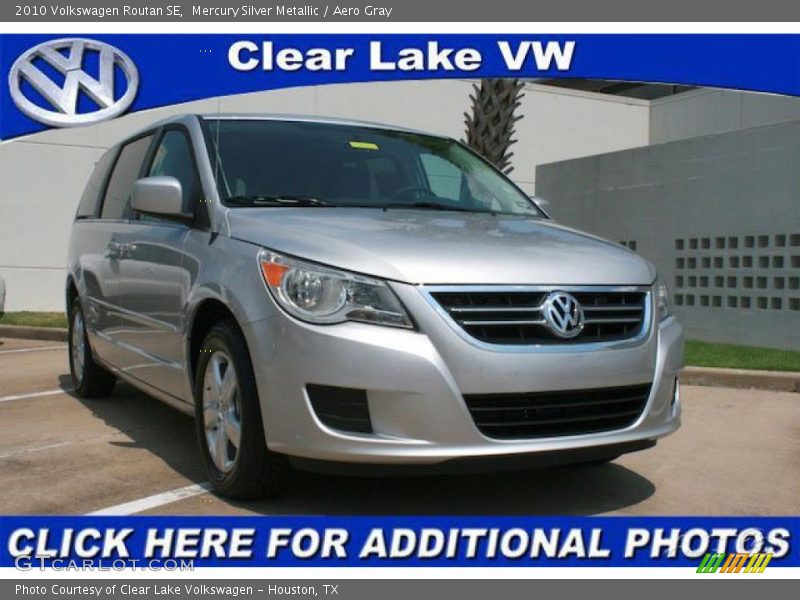 Mercury Silver Metallic / Aero Gray 2010 Volkswagen Routan SE