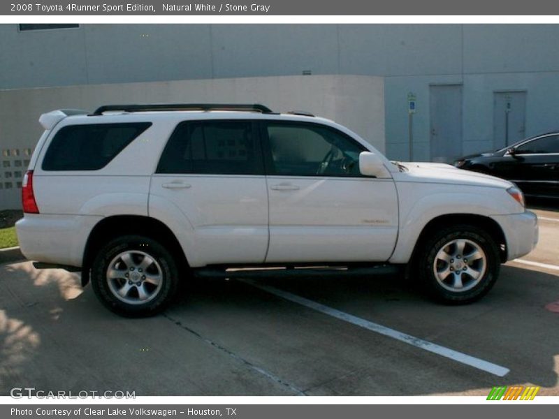 Natural White / Stone Gray 2008 Toyota 4Runner Sport Edition